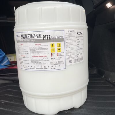 Bom preço. Fluoropolímero Resina Tetrafluoroetileno PTFE Dispersão PTFE DF-301 Dispersão aquosa para revestimento antiaderente Fibra de vidro on-line