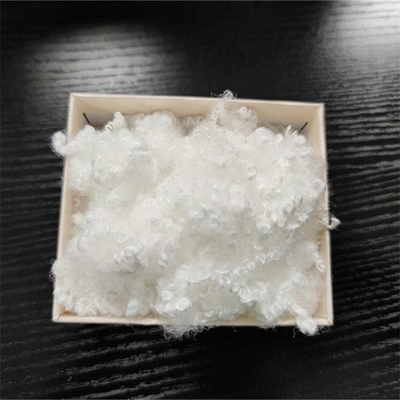 Bom preço. Fibra de poliéster HCS Fibra de poliéster conjugada siliconizada para almofada 3D 7D 15D 32mm 51mm 64mm on-line