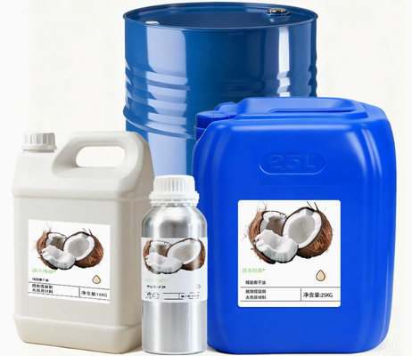 Bom preço. Óleo de coco virgem natural CAS 8001-31-8 Prensado a frio Refinado de qualidade cosmética on-line